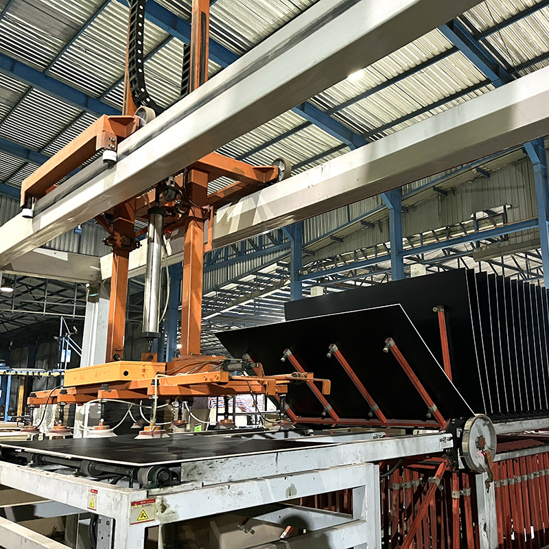 Melamine plate press